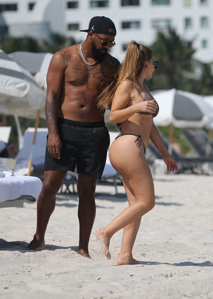 Bikini Babe Larsa Pippen Shows Off Her Killer Curves In Miami Beach