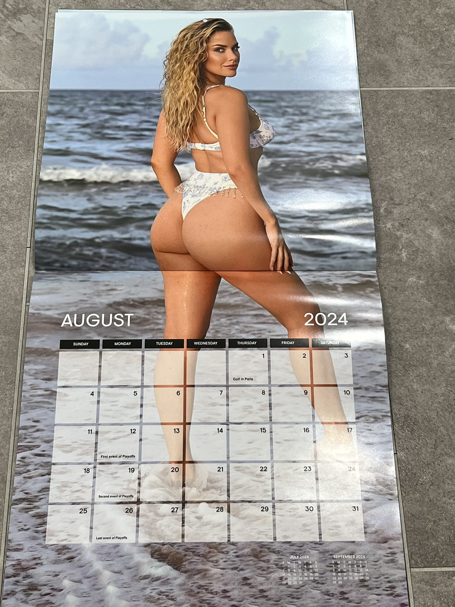 Paige Spiranac Calendar Provocative Boobs Ass - Hot Celebs Home