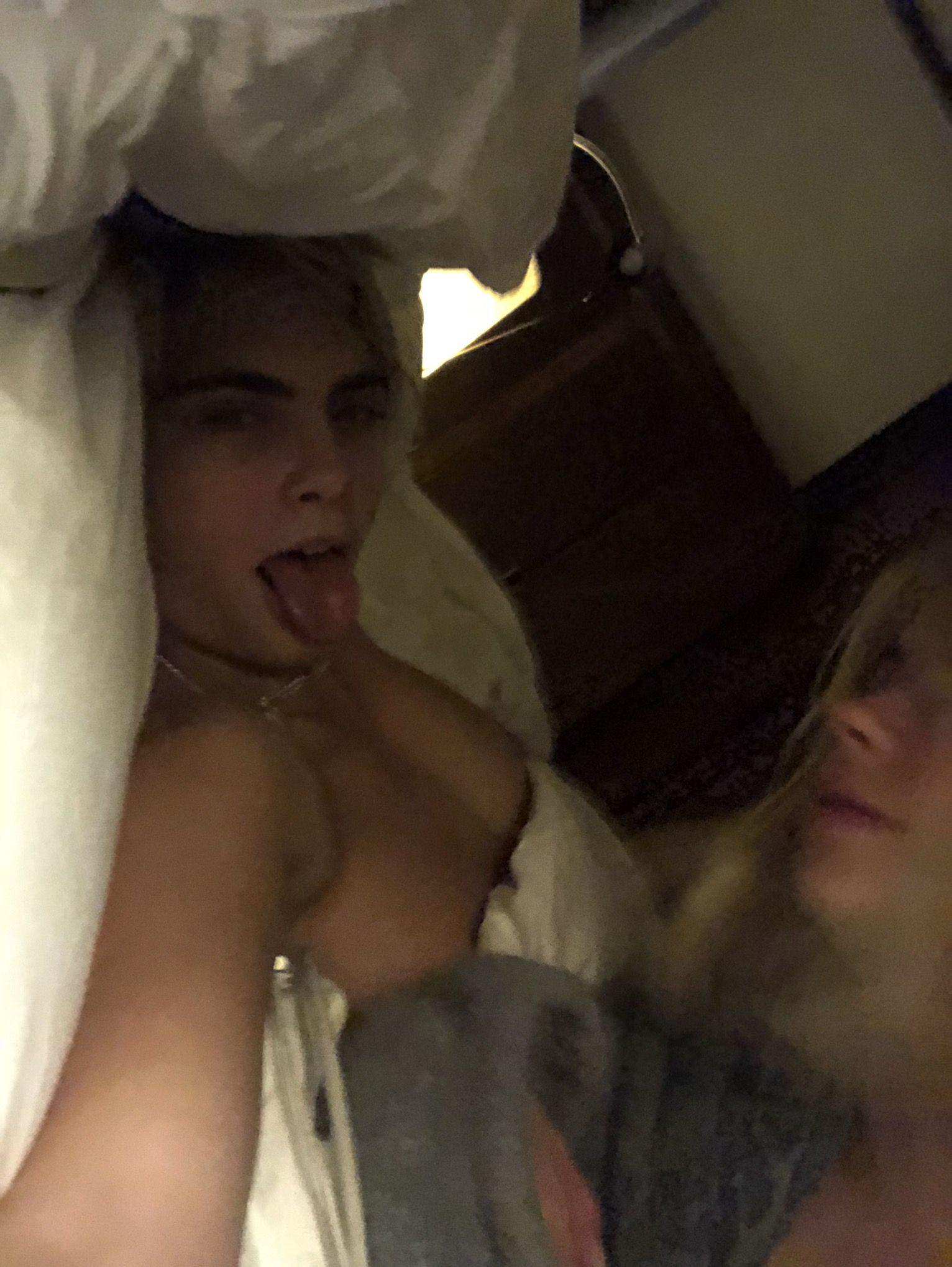 Ashley Benson And Cara Delevingne Posing Topless In An Intimate Embrace. -  Hot Celebs Home